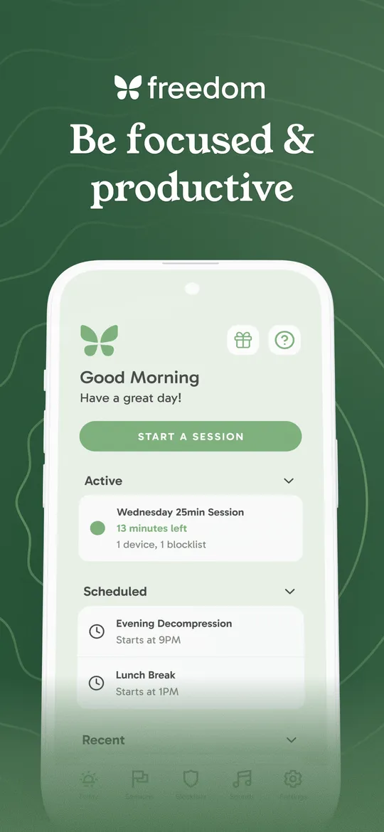 The Freedom app and website blocker